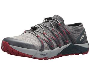 Merrell Men's Bare Access Flex Knit Sneaker, Grey, 10 UK