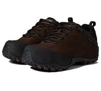 MERRELL Men's Chameleon Flux Carbon Fiber (CF) Waterproof Oil-and Slip-Resistant Nubuck Work Boots with EVA Midsole, Brown, 11.5 UK