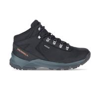 Merrell Men's Erie Mid LTR Wp Boat Shoe, Black/White, 9.5 UK