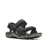 Merrell Men's Huntington Convertible Sandals, black leather, 7.5 UK