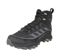 (Black, UK 11) Mens Merrell Grip Vibram Sole Waterproof Ankle Boots - Moab Speed Thermo Mid Wp