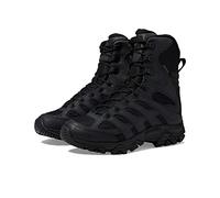 Merrell mens Moab 3 Tactical 8" Zip Waterproof, Black, 7.5 UK