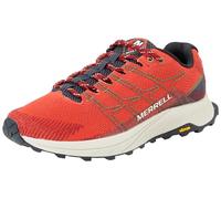 Merrell Men's Moab Flight Trail Running Shoe, Lava/Navy, UK 10