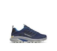Merrell Mens Moab Speed 2 Hiking Shoes, Navy, Size 9.5, Men Navy