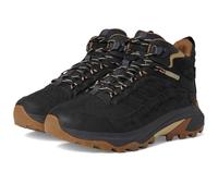 Merrell mens Moab Speed 2 Leather Mid Waterproof, Black, 10
