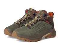Merrell Men's Moab Speed 2 Leather Mid Waterproof Hiking Shoe, Olive, 10.5 UK
