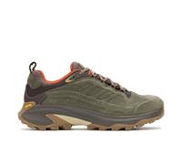 Merrell Mens Moab Speed 2 Leather Waterproof Hiking Trainers Khaki 11.5