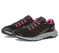 Merrell Womens Fly Strike Trail Running Shoe, Black/Fuchsia, 8