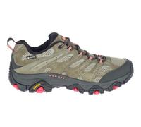 Merrell Womens Moab 3 Gore-Tex Wide Walking Shoes Khaki 7