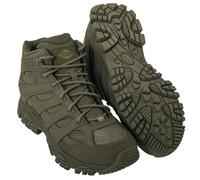 Merrell MOAB 3 Mid Tactical Waterproof Boots - Dark Olive