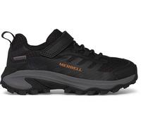 Merrell Moab Speed 2 A/C Waterproof Childrens Walking Shoes Black Junior Kids