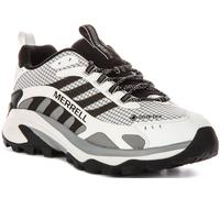 Merrell Moab Speed 2 Gore Hike Lace Up Mens Trainer In White Black UK 7 - 12