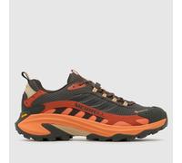Merrell Moab Speed 2 Gore-Tex Trainers in Black & Orange UK 7 (EU 41)