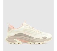 Merrell Moab Speed 2 GTX Trainers in White & Pink UK 7 (EU 40½)