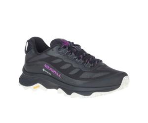 Merrell Moab Speed 2 GTX Women's Trail Shoes Size 36 Ideal for Hiking and Terrain Running - Black