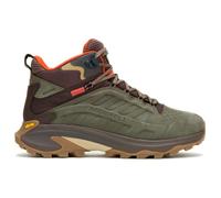 Merrell - Moab Speed 2 Leather Mid WP - Walking boots size 43,5, brown/olive