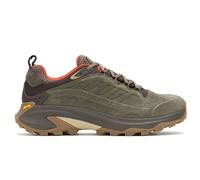 Merrell Mens Moab Speed 2 Leather Waterproof Walking Shoes Khaki 8