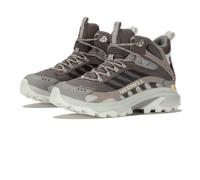 Merrell - Gore-Tex day hiking boots - Moab Speed 2 Mid Gtx Charcoal for Women - Size 38.5 - Grey Grey 38.5