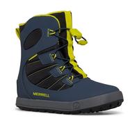 Merrell Snow Bank 4.0 Wtrpf Kid's,Navy/Lime 4 UK