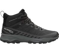 Merrell Speed Eco Mid Waterproof Mens Walking Boots Black Shoes Offroad Hiking
