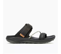 Merrell Terran 4 Slide Sandal - Comfortable & Breathable Summer Adventure Footwear, Size 37 (EU) - Sort Style