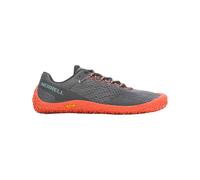 Merrell - Trail running shoes - Vapor Glove 6 Granite/Tangerine for Men - Size 9,5 UK - Grey Grey 9.5 UK