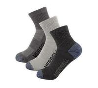 Merrell Trekker Outdoor Anklet 3Pk Socks, Charcoal Heather, Small-Medium