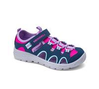 Merrell unisex-child Hydro TrekkerSneaker, Indigo/Fuchsia, 7 US Little Kid