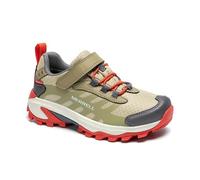 Merrell Unisex Children's Moab Speed 2 Low Alternative Closure Waterproof Hiking Shoes, Coyote