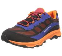 Merrell Unisex Kids Moab Speed Low Wtrpf Hiking Shoe, Blue Black Orange, 12 UK