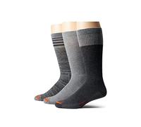 Merrell Unisex Men's and Women's Merino Wool Work Crew Socks - 3 Pairs - Arch Support