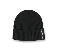 Merrell Unisex's Crestone Ribbed Cuff Hat Beanie, Black, One Size