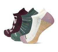 Merrell Unisex's Men's and Women's Recycled Everyday Low Cut Tab Socks-3 Pair Pack-Repreve Mesh Everday, Purple Assorted, Small-Medium
