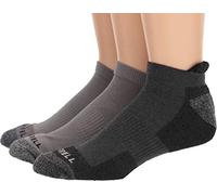 Merrell Unisex's Men's and Women's Wool Everyday Hiking Low Cut Socks-3 Pairs-Cushioned Moisture Wicking Casual, Charcoal Heather, X-Large (Pack of 3)