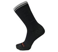Merrell Unisex's Zoned Lightweight Hiking Crew Sock, Black, Medium-Large