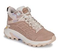 Merrell Moab Speed 2 Leather Mid Waterproof Boots Pale Pink Beige Women - 37