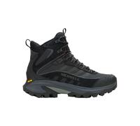 Merrell - Winter Hiking Boots - Moab Speed 2 Thermo Mid Wp Triple Black for Men in Leather - Size 41.5 Black 41.5