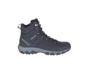 Merrell - Winter Shoes - Thermo Akita Mid Wp Black for Men in Leather - Size 43 Black 43