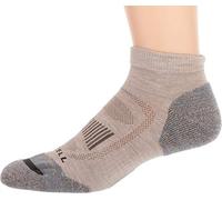 Merrell Women's 1 Pack Zoned Quarter Light Hiker Hiking Socks, Oatmeal Heather, S-M