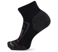 Merrell Women's 1 Pack Zoned Quarter Light Hiker Hiking Socks, Onyx, S-M