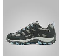 Merrell Women's Accentor 4 Sport Gore-TEX Walking Shoe, Waterproof, Suede and Mesh Upper, EVA Foam Midsole, Vegan-Friendly (Grey/Blue, UK Footwear Size System, Adult, Women, Numeric, Medium, 8)