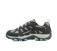 Merrell Women's Accentor 4 Sport Gore-TEX Walking Shoe, Waterproof, Suede and Mesh Upper, EVA Foam Midsole, Vegan-Friendly (Grey/Blue, UK Footwear Size System, Adult, Women, Numeric, Medium, 4)