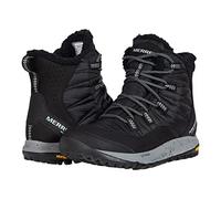 Merrell Women's Antora Sneaker Boot WP Walking Boot, Black, 8.5