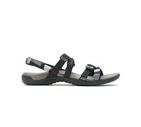 Merrell Women's District 3 Backstrap Web Sport Sandal, Black, 3 UK
