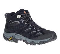 Merrell Women's Moab 3 Mid GTX Waterproof Walking Boot, Black/Grey, UK 4.5