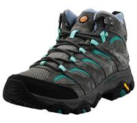 Merrell Women's Moab 3 Mid Waterproof Hiking Boot, New Granite/Marine, 11 Wide
