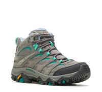 Merrell Women's Moab 3 Mid Waterproof Hiking Boots, Granite/Marine, 7 Wide