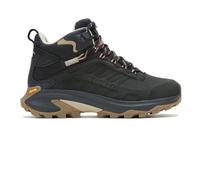 Merrell Womens Moab Speed 2L Mid Waterproof Hiking Boots, Black, Size 5, Women Black