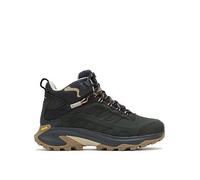 Merrell Womens Moab Speed 2L Mid Waterproof Hiking Boots, Black, Size 4.5, Women Black