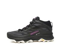 (Black, UK 4) Ladies Merrell Gore-Tex With a Vibram Sole Walking Boots - Moab Speed Mid GTX
